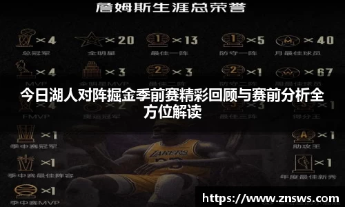 今日湖人对阵掘金季前赛精彩回顾与赛前分析全方位解读